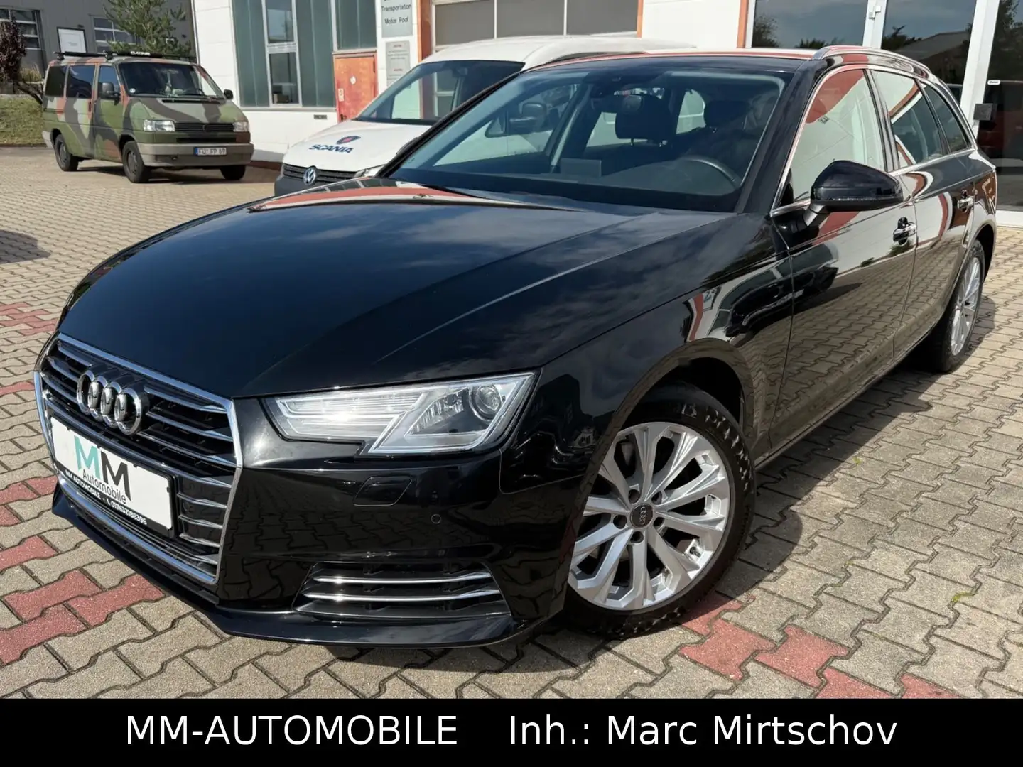 Audi A4 Avant 2.0TDI design-2.HA-NAVI-XEN-DAB-AUDI KD Schwarz - 2