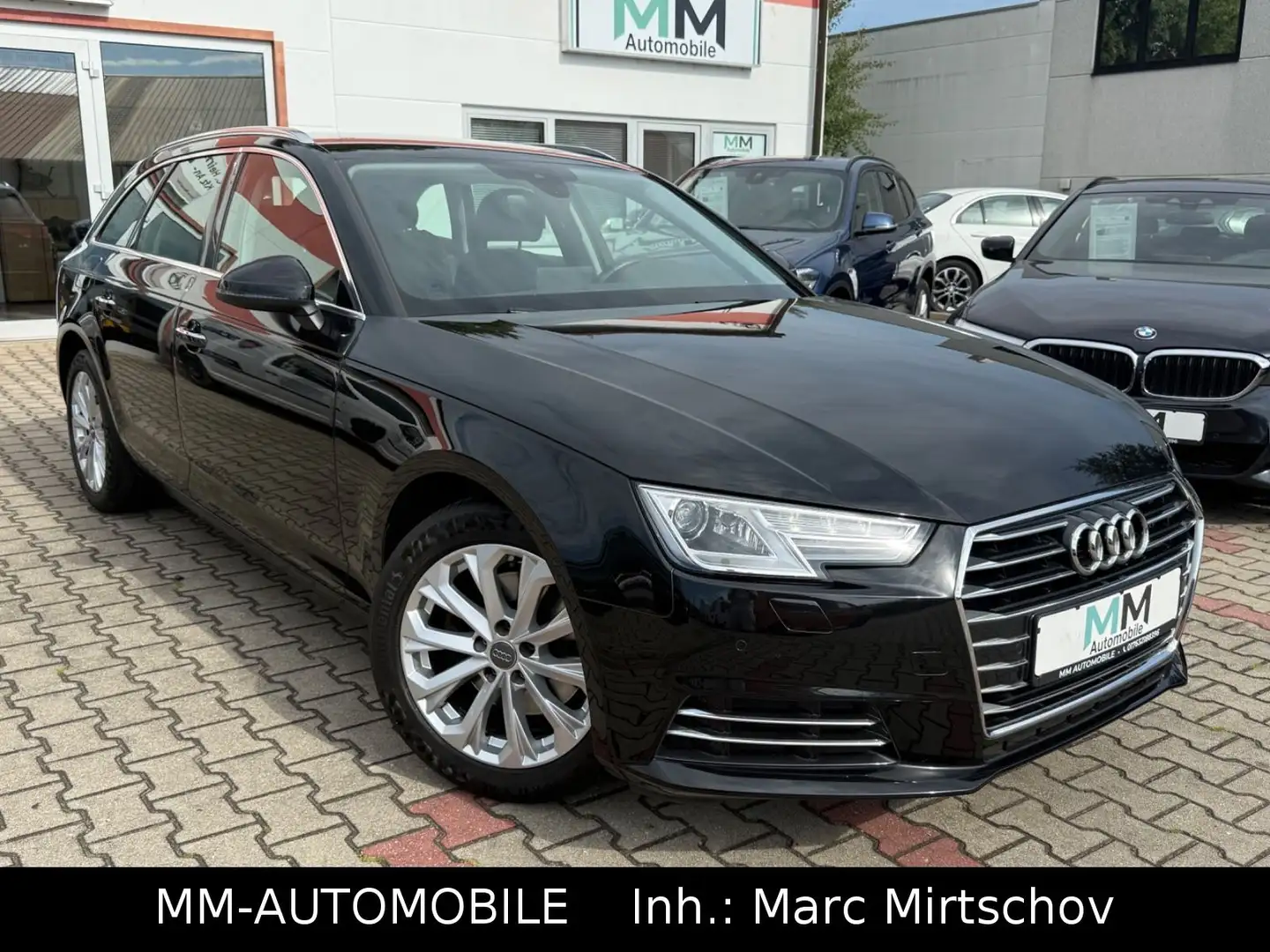 Audi A4 Avant 2.0TDI design-2.HA-NAVI-XEN-DAB-AUDI KD Schwarz - 1