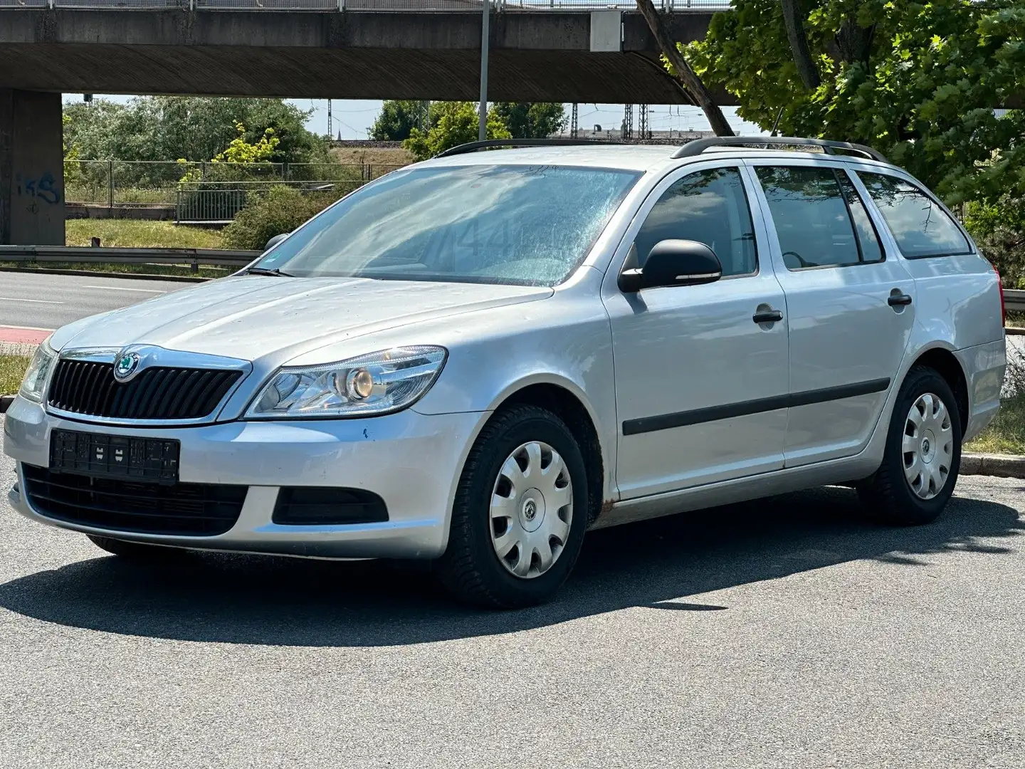 Skoda Octavia 1.4 TSI *Euro 5*1,3t AHK*Hagel Schaden Silber - 1
