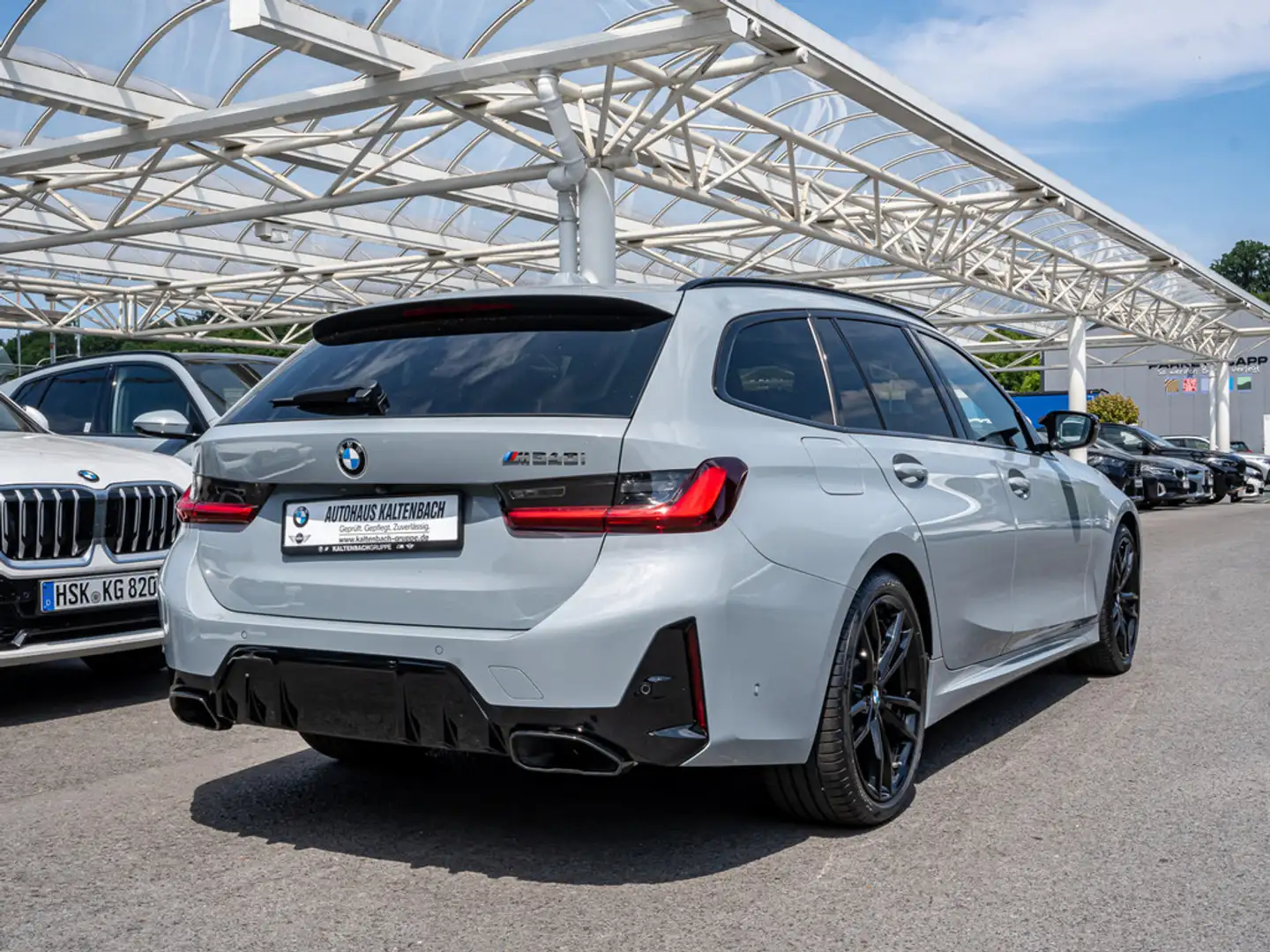 BMW 340 Mi Touring xDrive PANO HUD LED STANDHZ Grau - 2