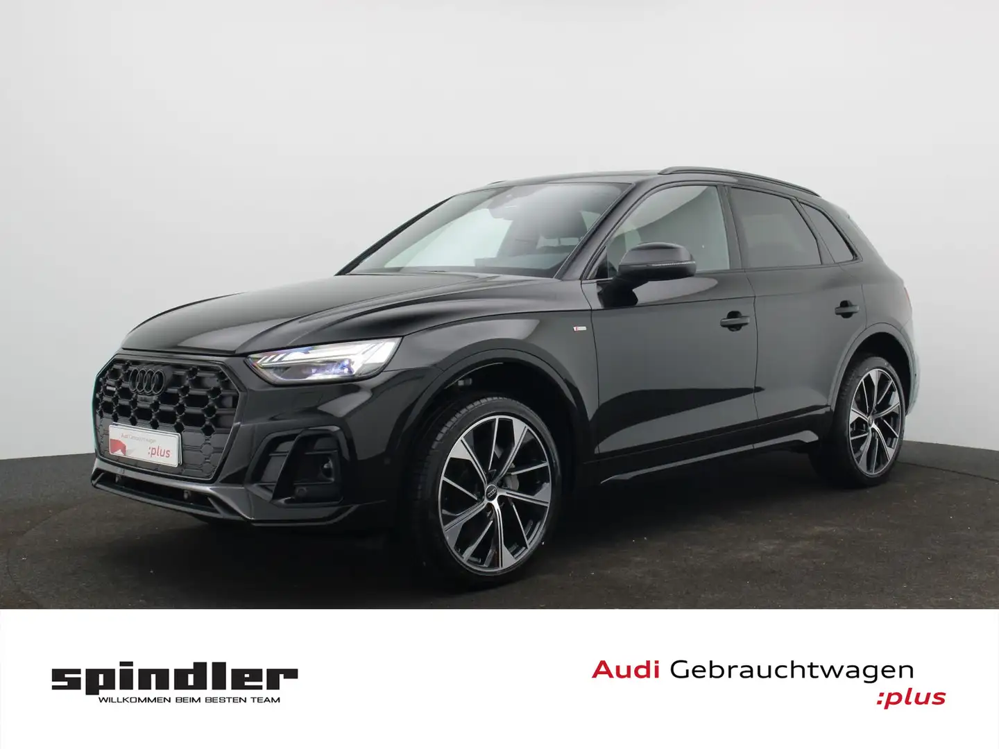Audi Q5 S-Line 40 TDI quattro S-tronic / Pano, AHK Schwarz - 1