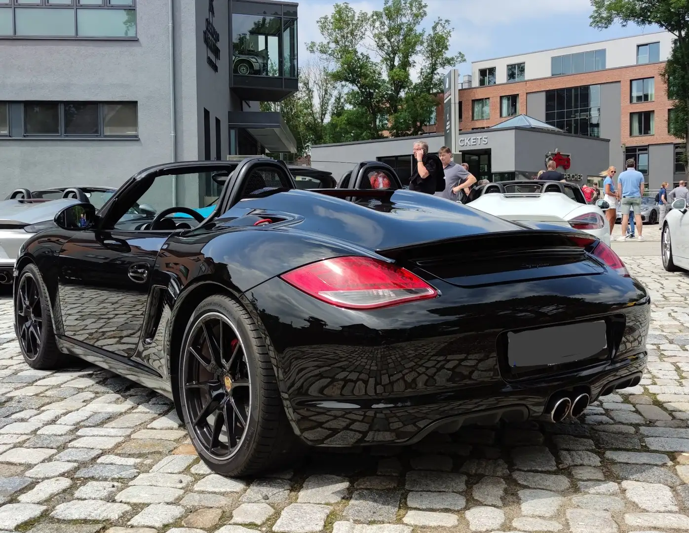 Porsche Boxster Spyder dt. Fahrzeug Handschalter Klappenauspuff - 1