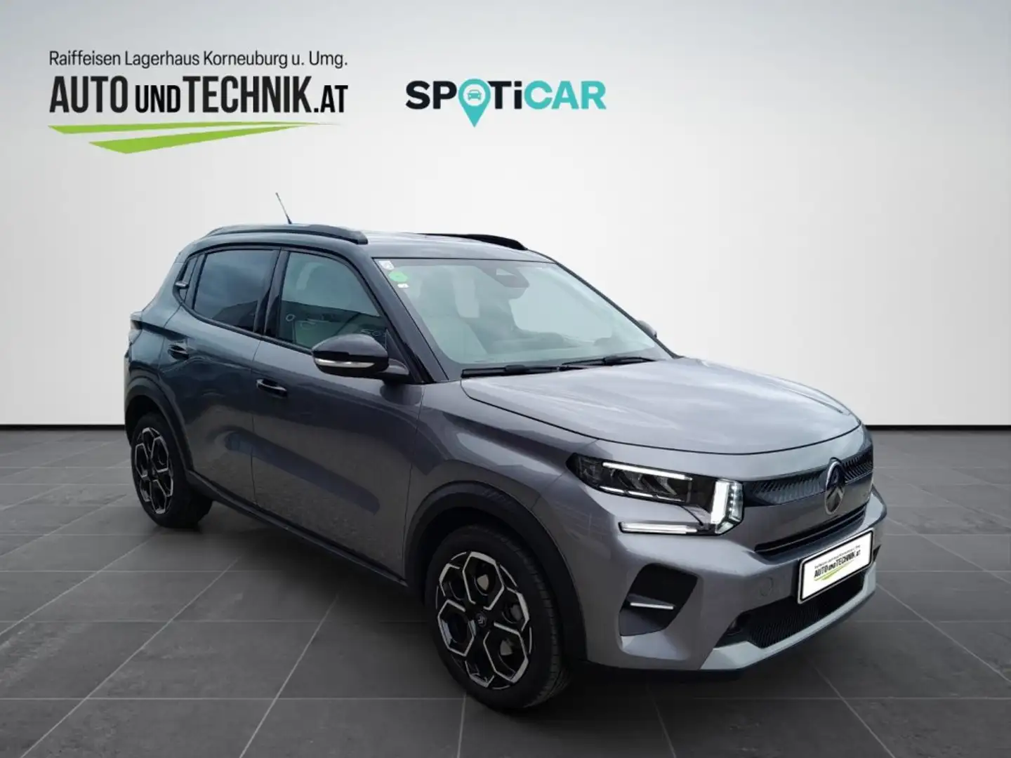 Citroën E-C3 C3 Turbo 100PS Manuell MAX Grau - 2