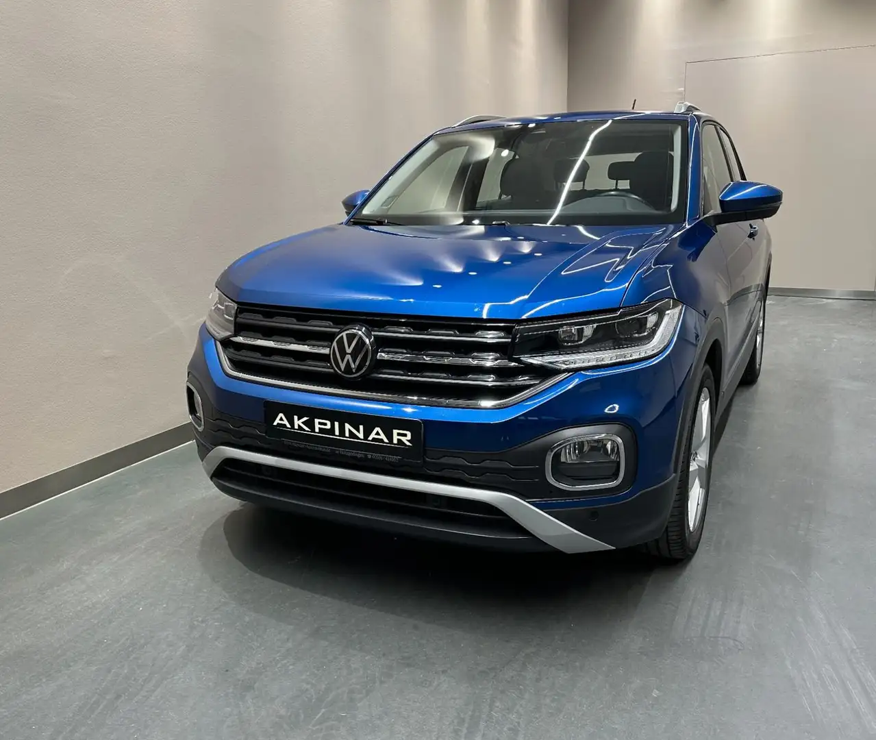 Volkswagen T-Cross T-CROSS STYLE 1.0 TSI *DSC*LED*RFK*NAVI*SHZ* Blau - 2