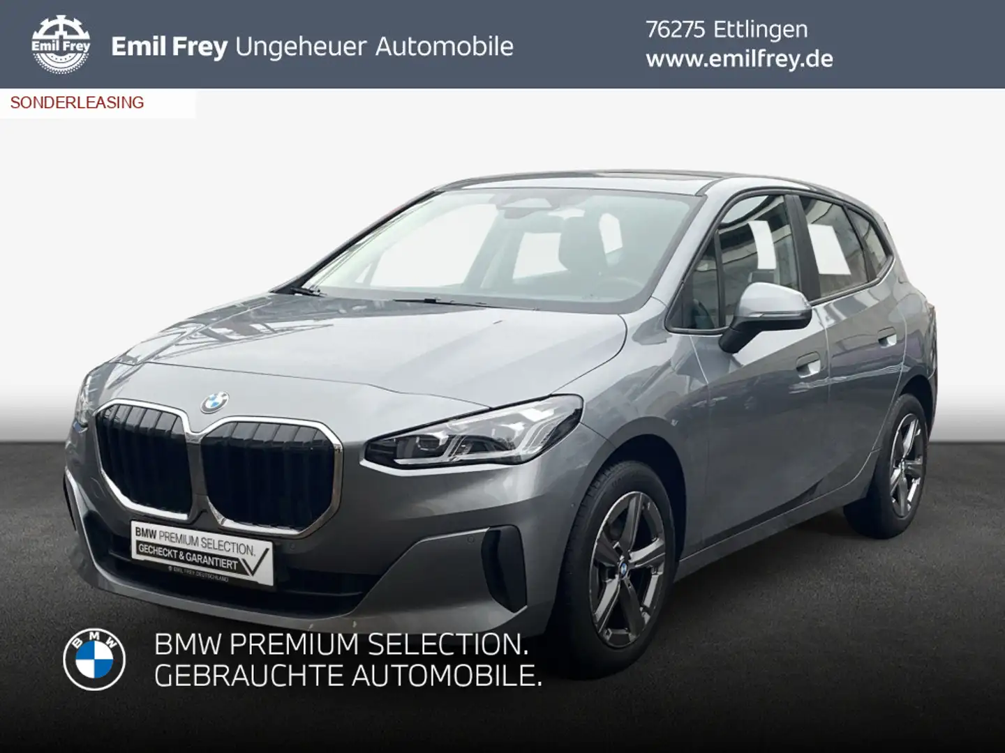 BMW 218 218d Active Tourer Aut.*AHK Grau - 1
