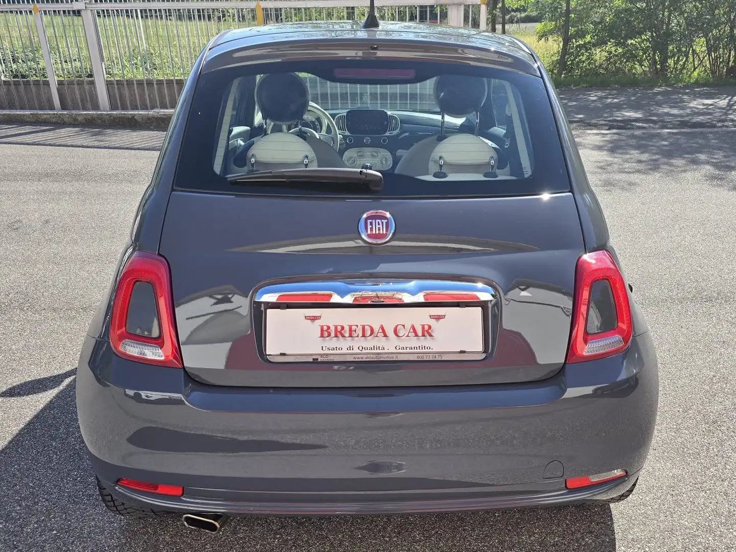 Fiat 500 500 1.2 Lounge easypower Gpl 69cv my19 Gris - 2