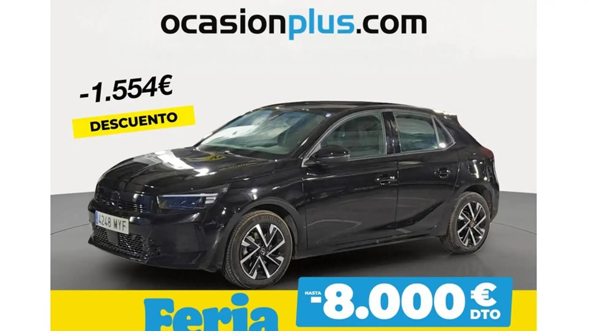 Opel Corsa 1.2T XHL S/S GS 100 Zwart - 1