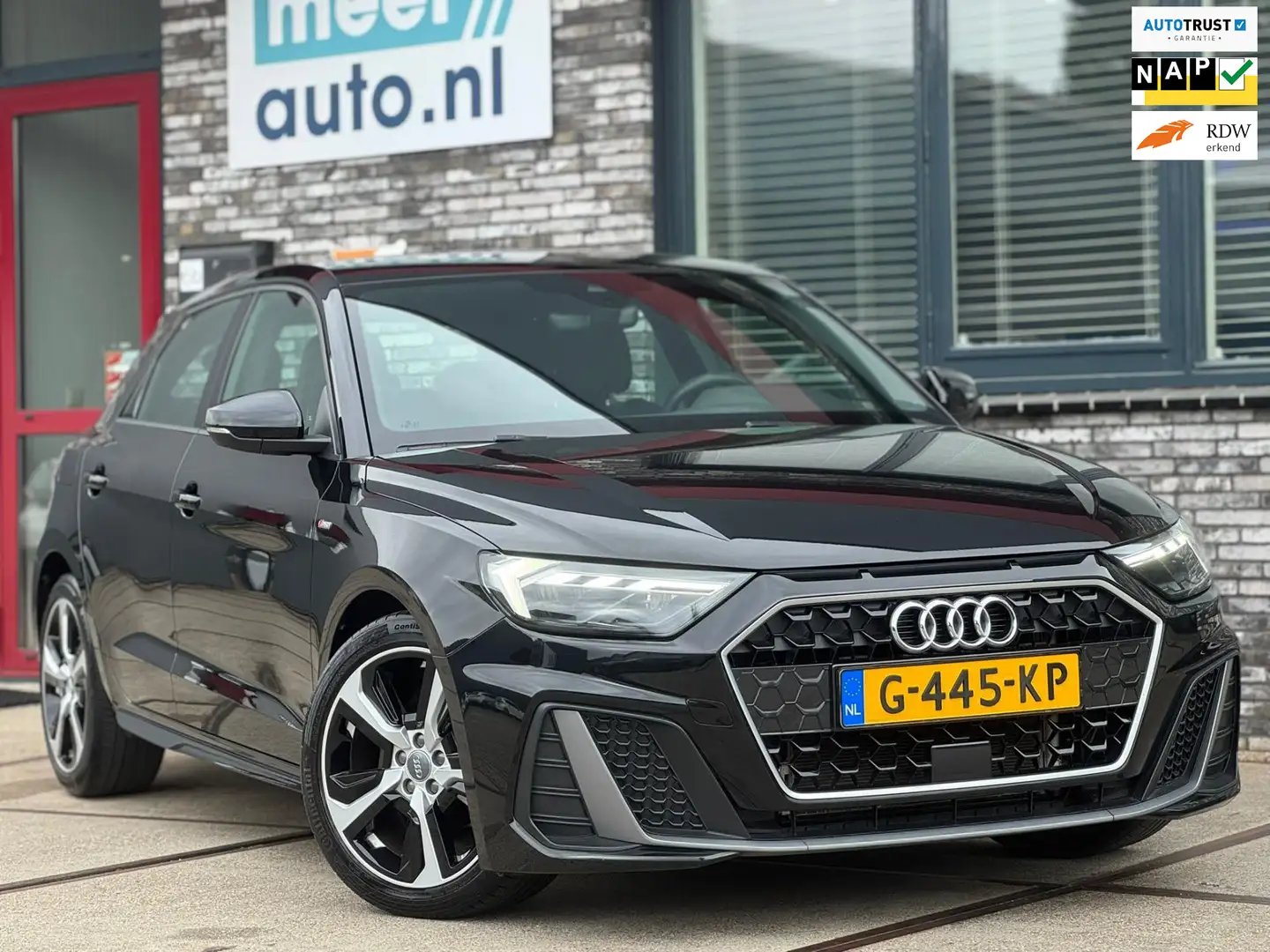 Audi A1 Sportback 35TFSI 150pk Aut. 3x S-LINE l VIRTUAL l Zwart - 1