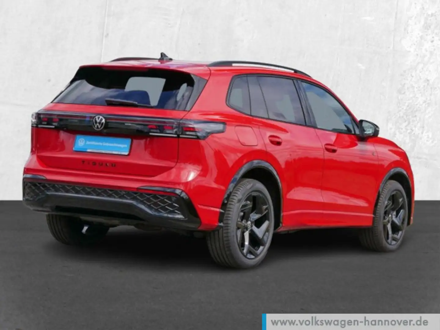 Volkswagen Tiguan 2.0 TDI DSG R-Line Navi AHK LED ACC DigCo Rot - 2