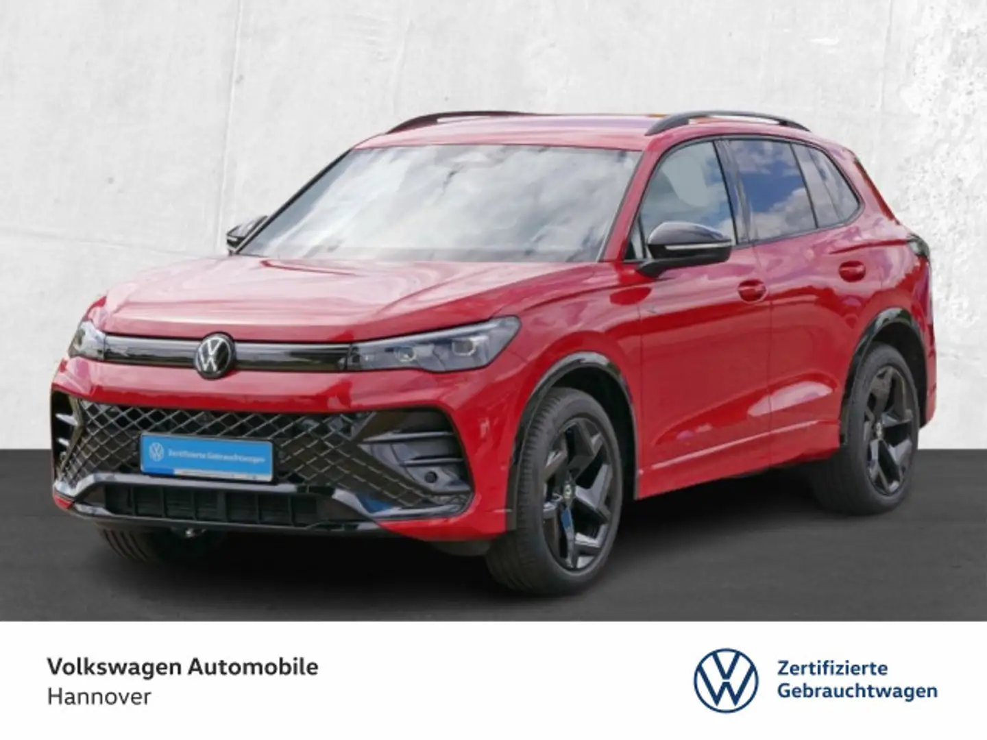 Volkswagen Tiguan 2.0 TDI DSG R-Line Navi AHK LED ACC DigCo Rot - 1