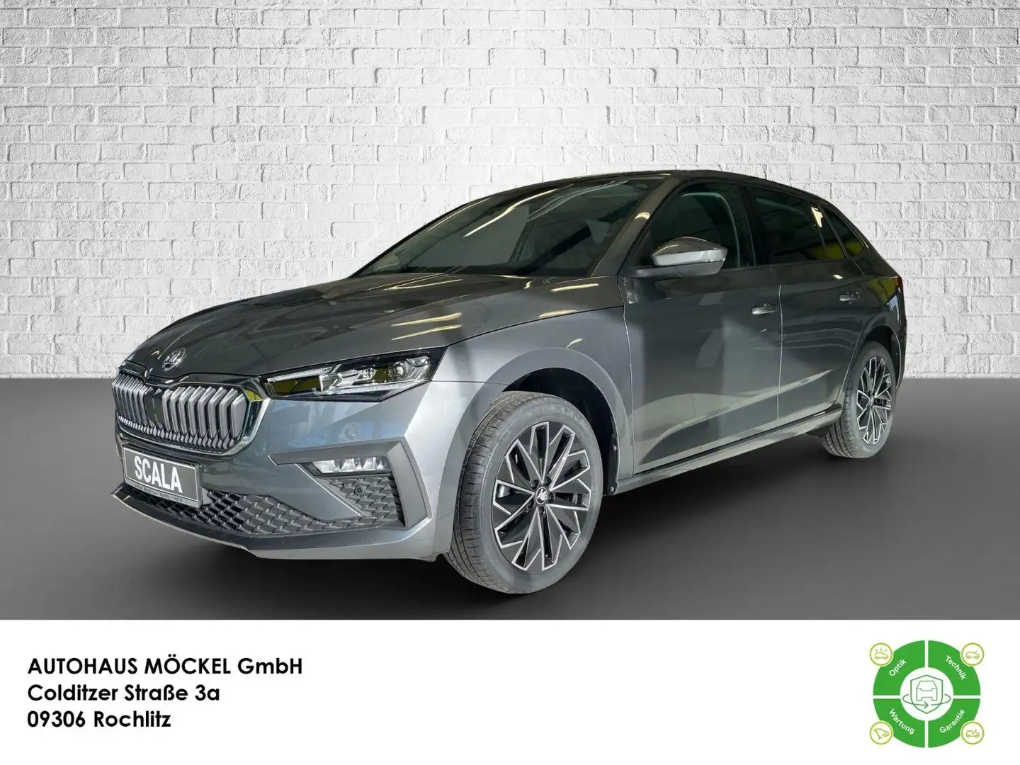 Skoda Scala 1.0 TSI DSG Tour ACC/Matrix-LED/NAVI/PDC Grau - 1
