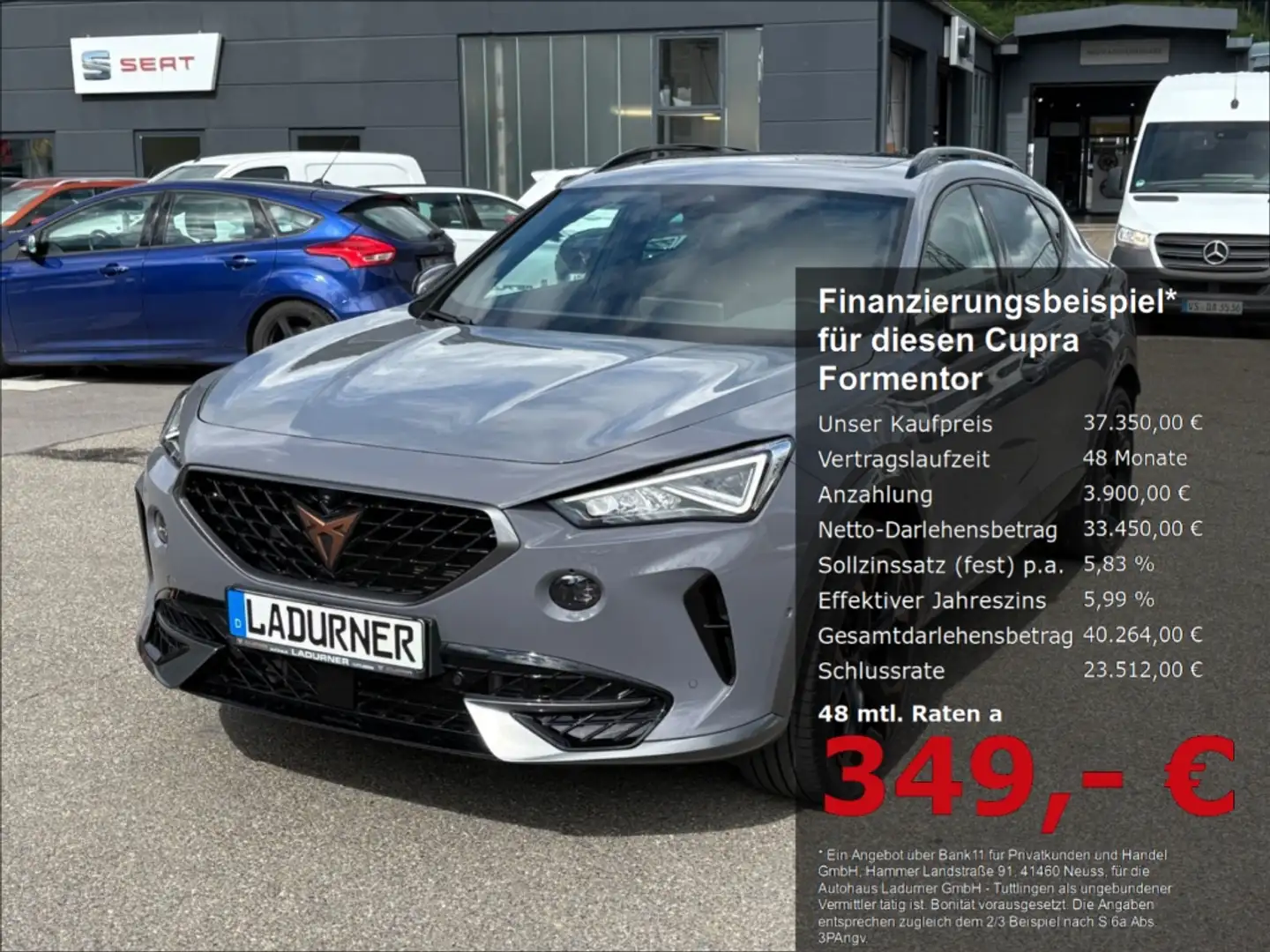 CUPRA Formentor VZ 2.0TSI *PANODACH+COPPER+LEDER+AHK* Grijs - 1