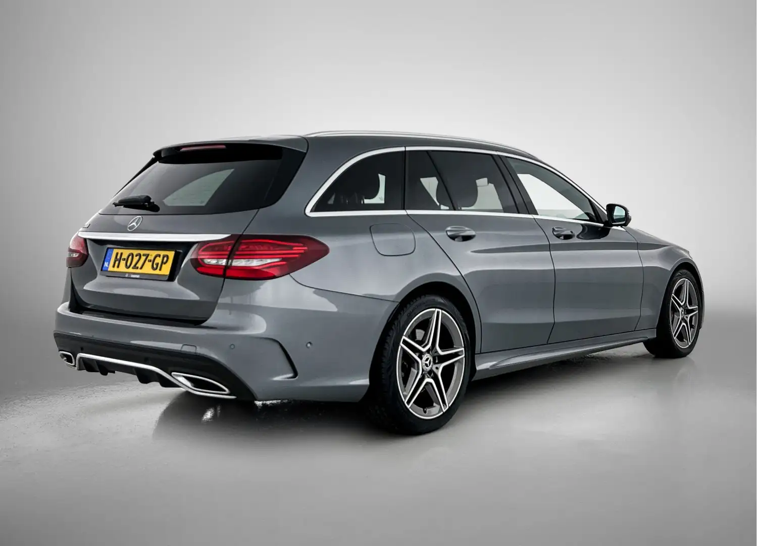 Mercedes-Benz C 200 Estate AMG-Line | Trekhaak electr. wegklapbaar  | Grijs - 2
