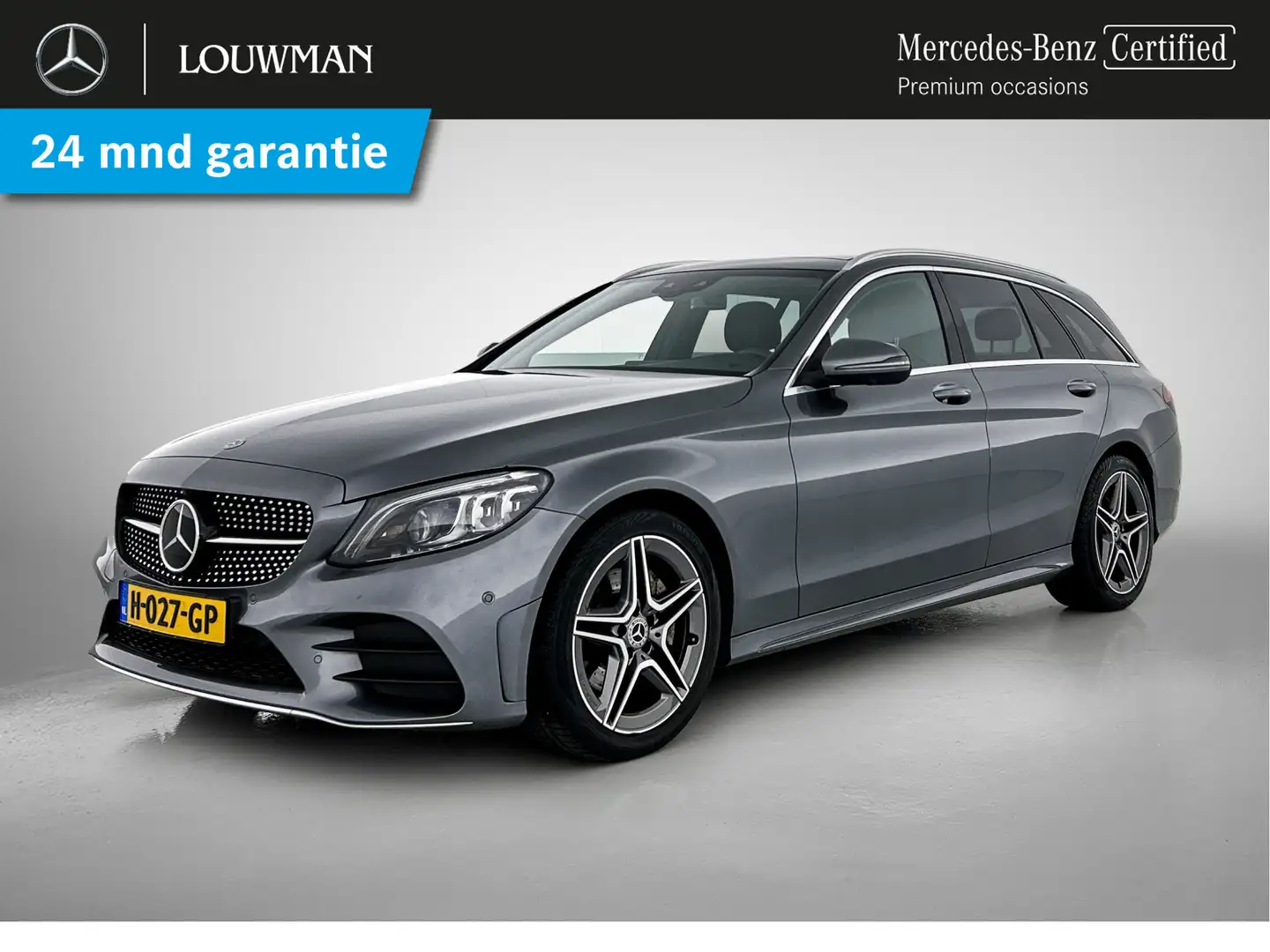 Mercedes-Benz C 200 Estate AMG-Line | Trekhaak electr. wegklapbaar  | Grijs - 1