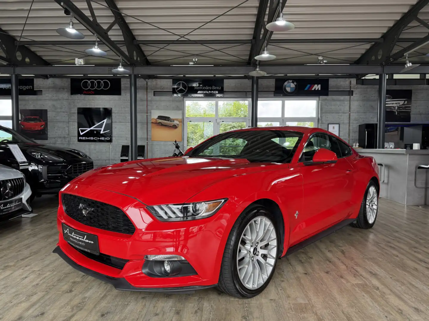 Ford Mustang 2.3 EcoBoost*DEUTSCH*1.HAND*KAMERA* Rot - 1