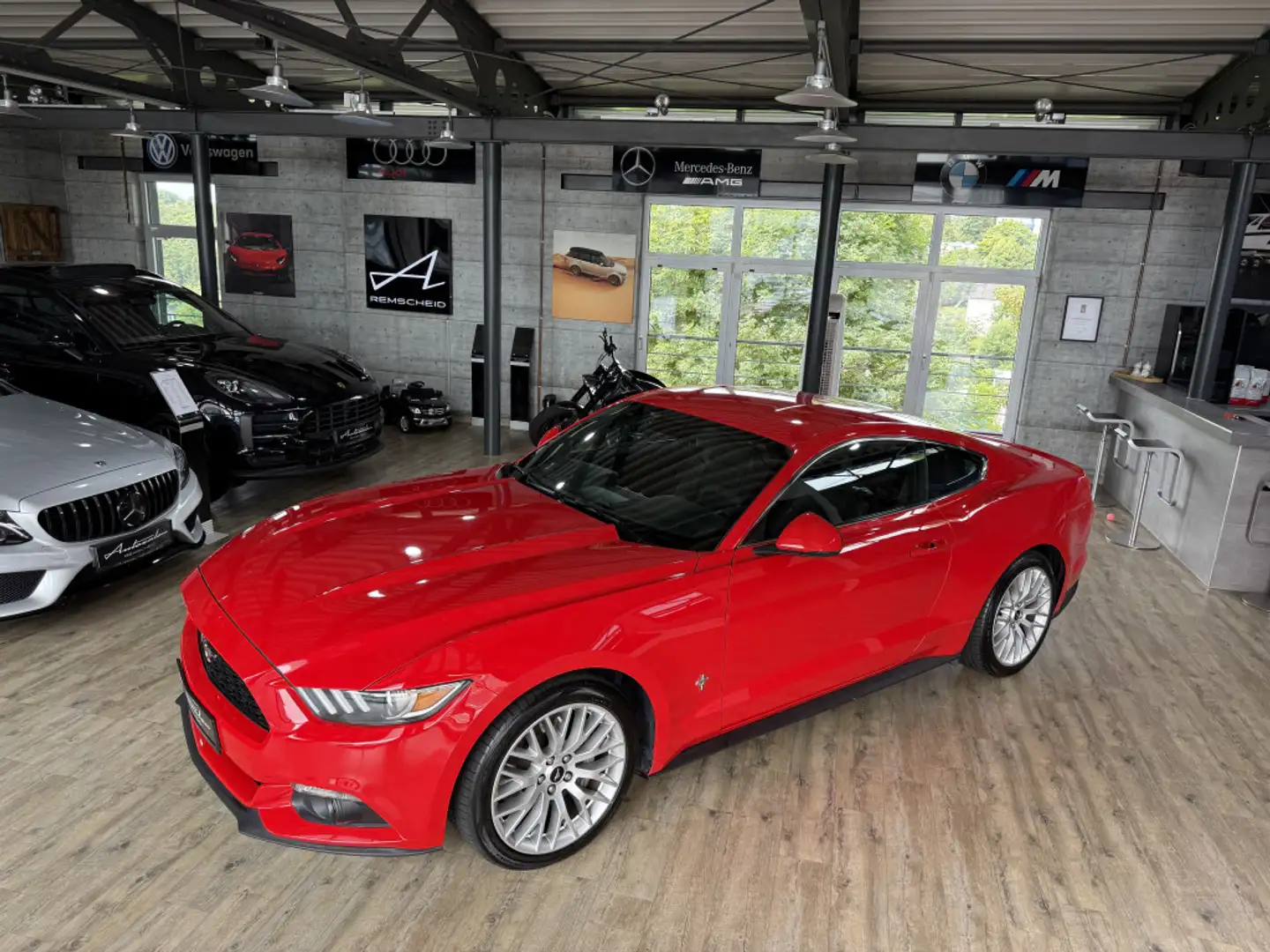 Ford Mustang 2.3 EcoBoost*DEUTSCH*1.HAND*KAMERA* Rot - 2