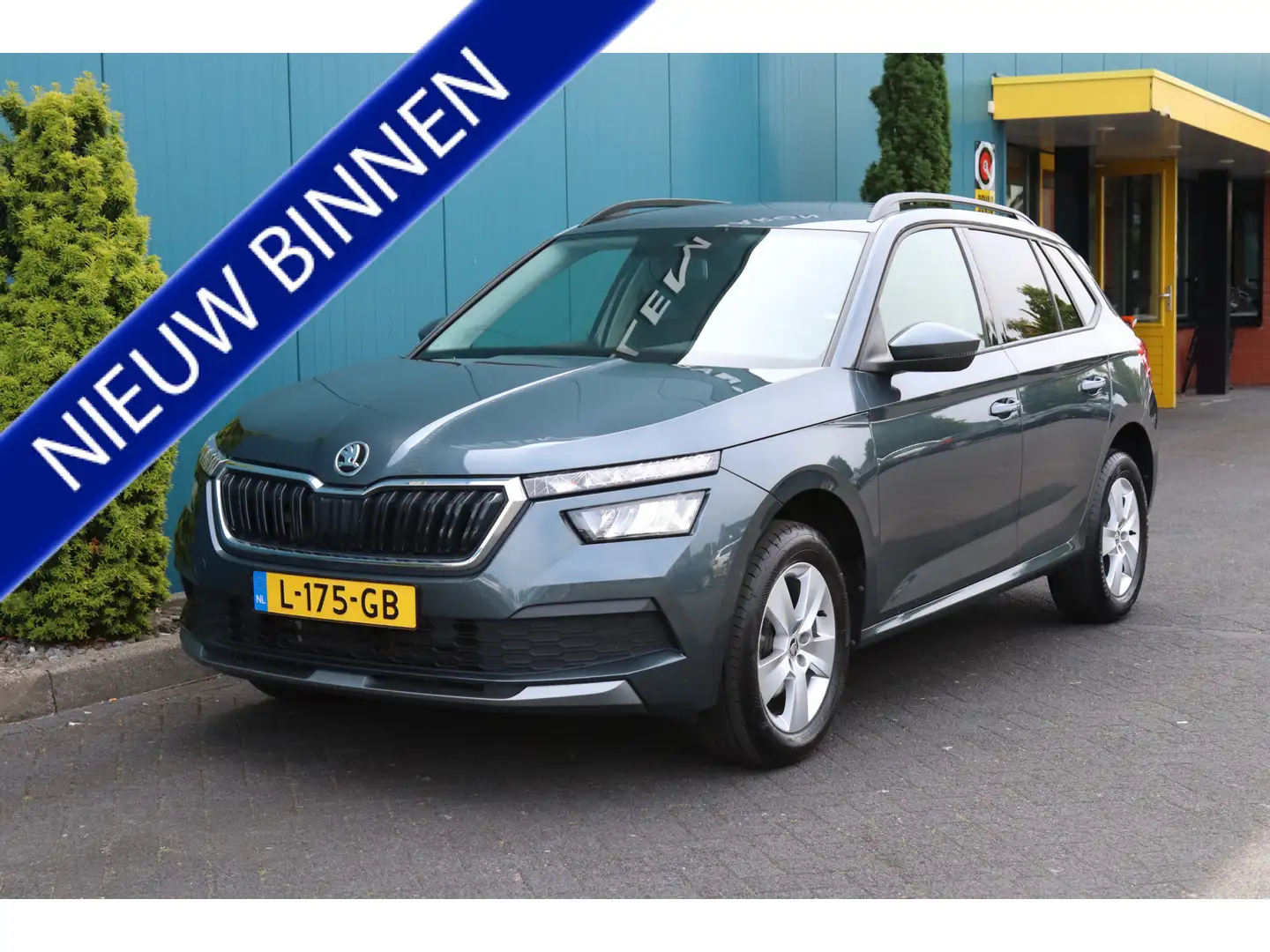 Skoda Kamiq 1.0 TSI Ambition AC|NAV.VIA.APP|CRUISE|LED|PDC|LMV Grijs - 1