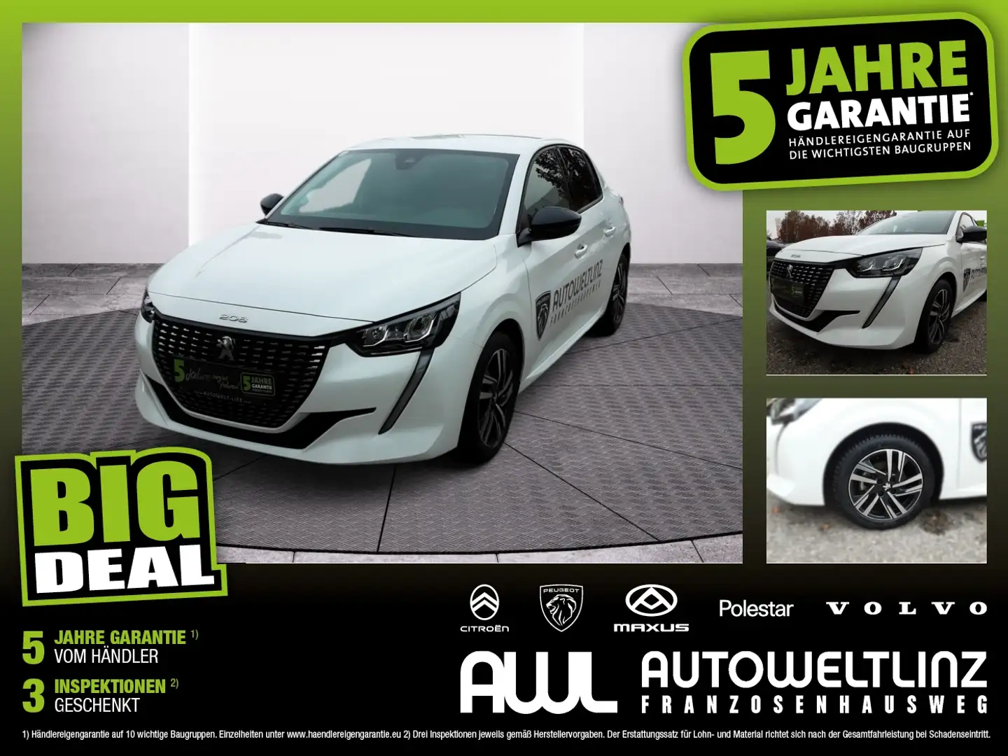 Peugeot 208 ALLURE PT100 Weiß - 1
