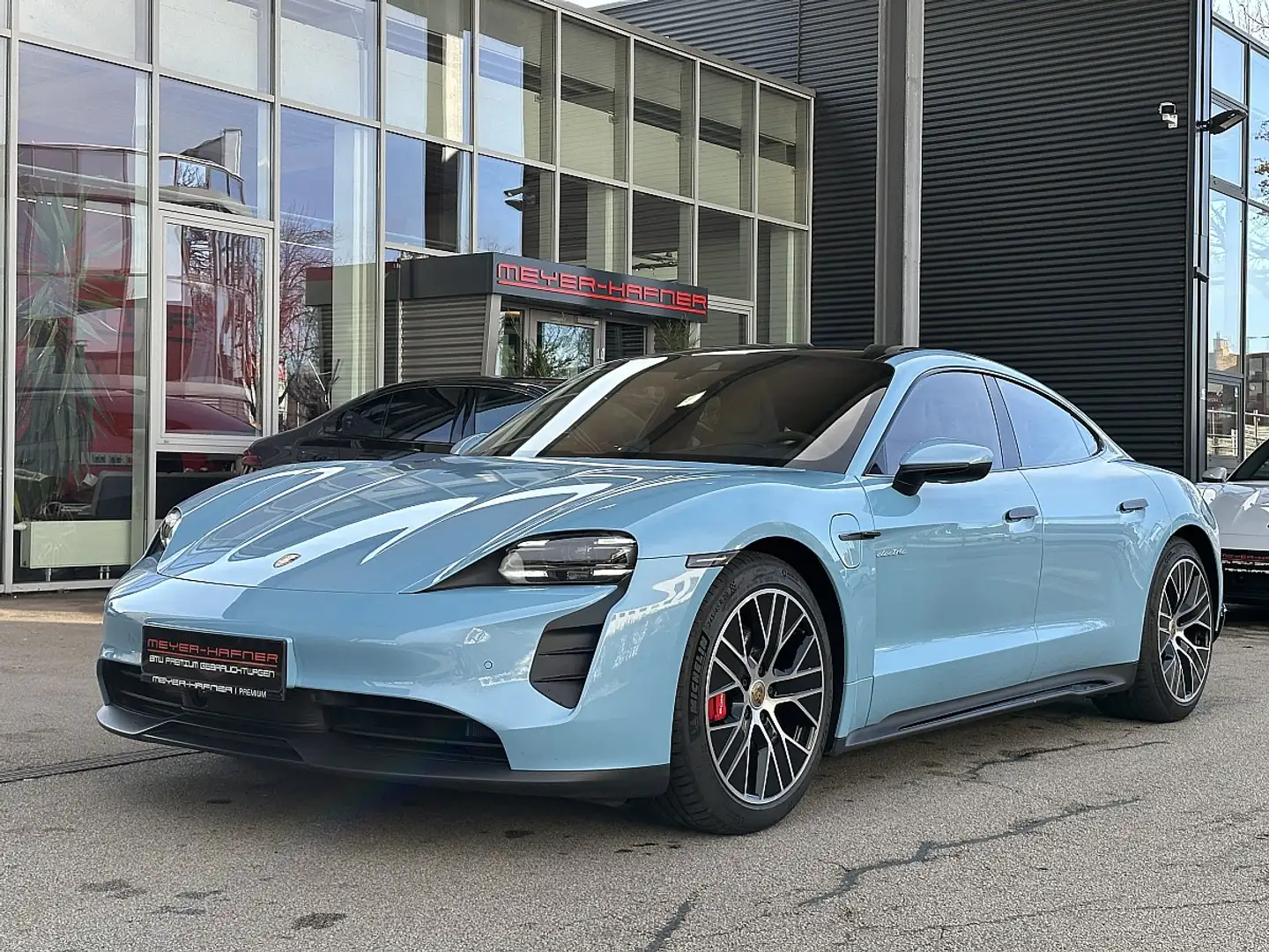 Porsche Taycan 4S Performancebatterie Plus NP 151.400 / Wärmep... Blau - 2