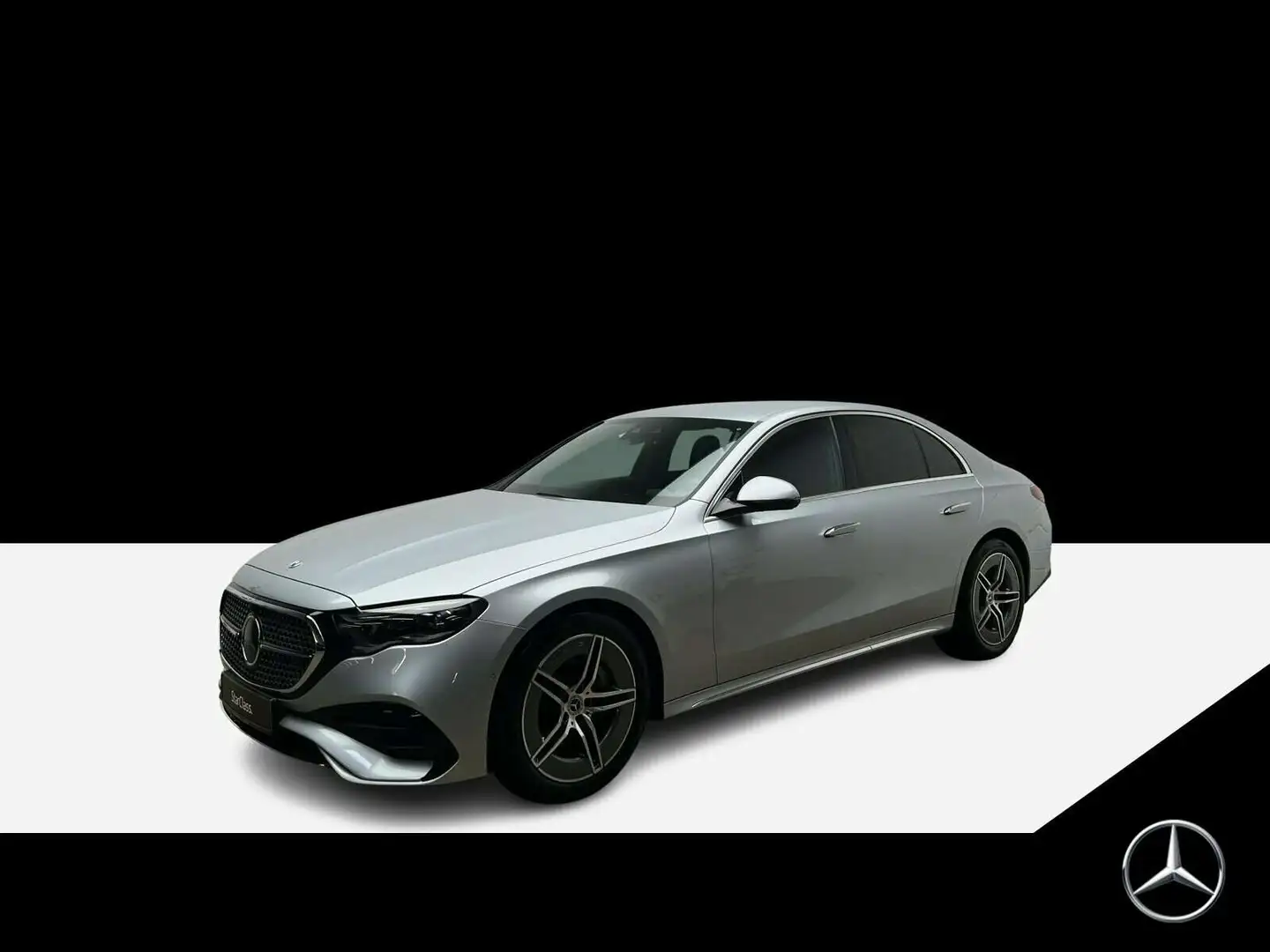 Mercedes-Benz E 220 E 220 d AMG-Line Digital+360+Distr+Memo Argent - 1