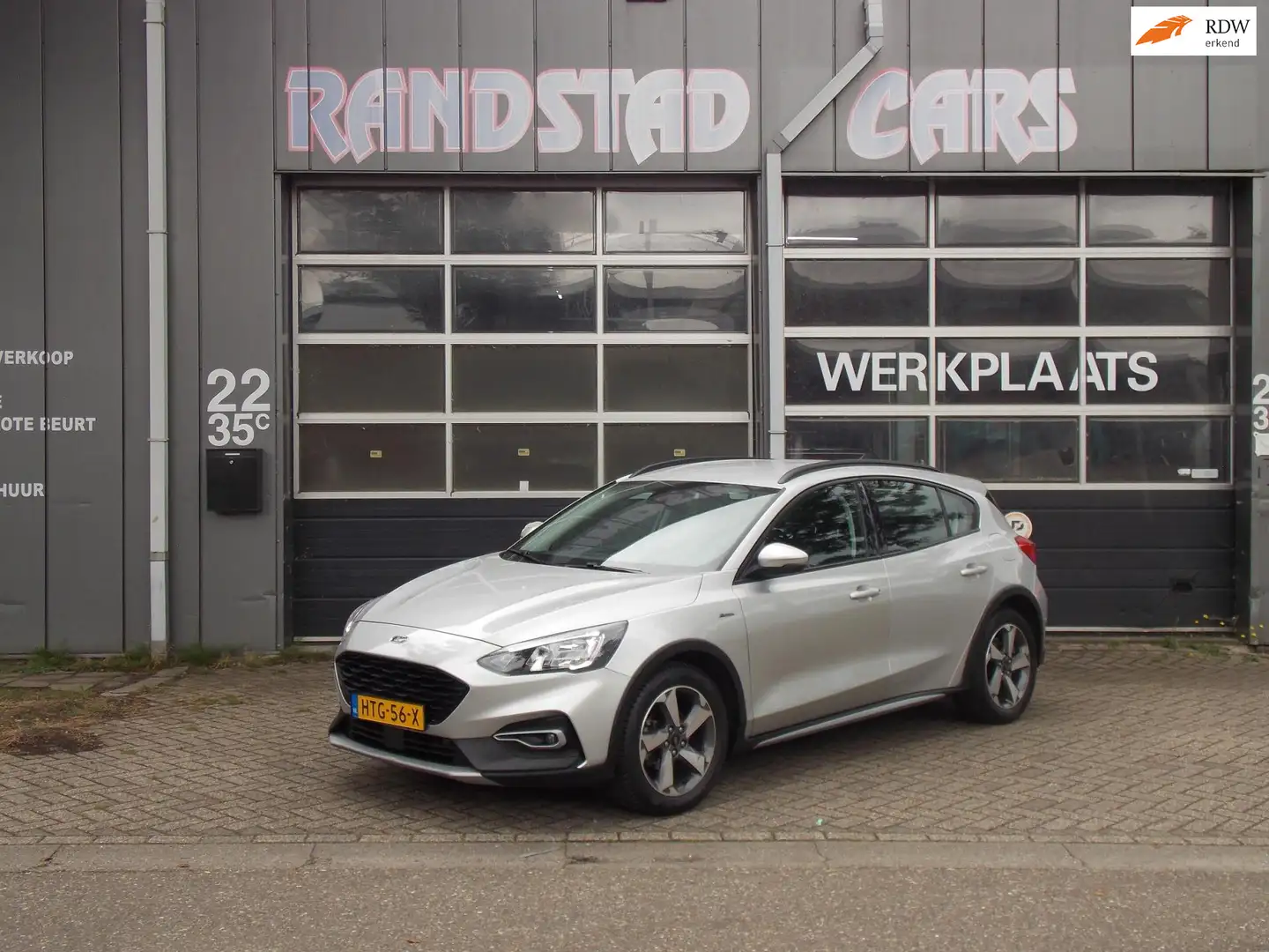 Ford Focus 1.0 EcoBoost Titanium X Business Automaat Airco El Grijs - 1