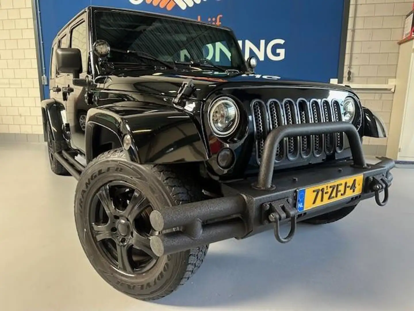 Jeep Wrangler Unlimited 2.8 CRD Sport automaat,bj.2009,kleur:zwa Negru - 2