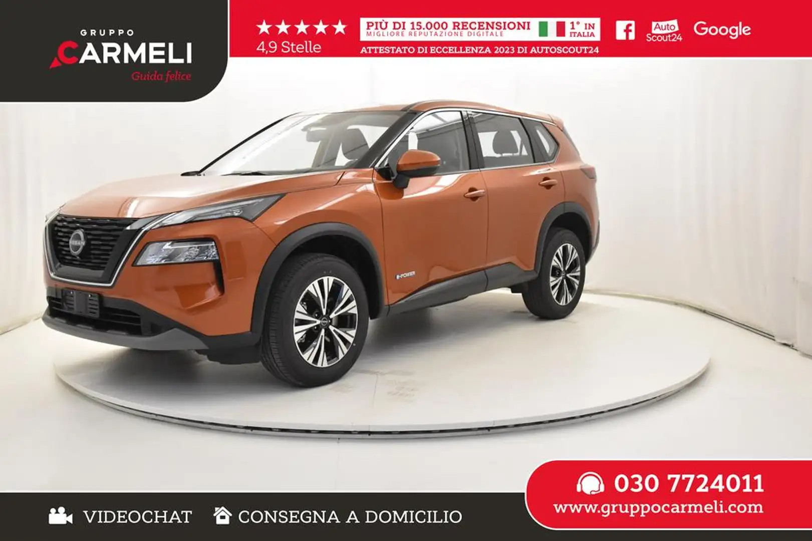 Nissan X-Trail 1.5 e-power Acenta 2wd Orange - 1