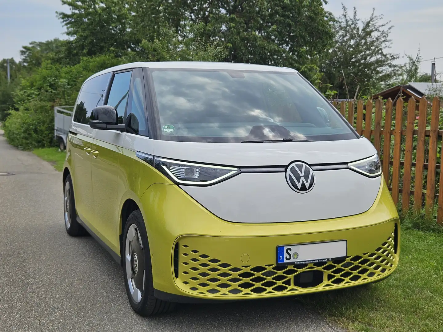 Volkswagen ID. Buzz Pro mit Batteriezertifikat (99/100) Gelb - 2