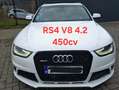 Audi RS4 4.2 V8 FSI PANORAMA Quattro S tronic Full option Blanc - thumbnail 1