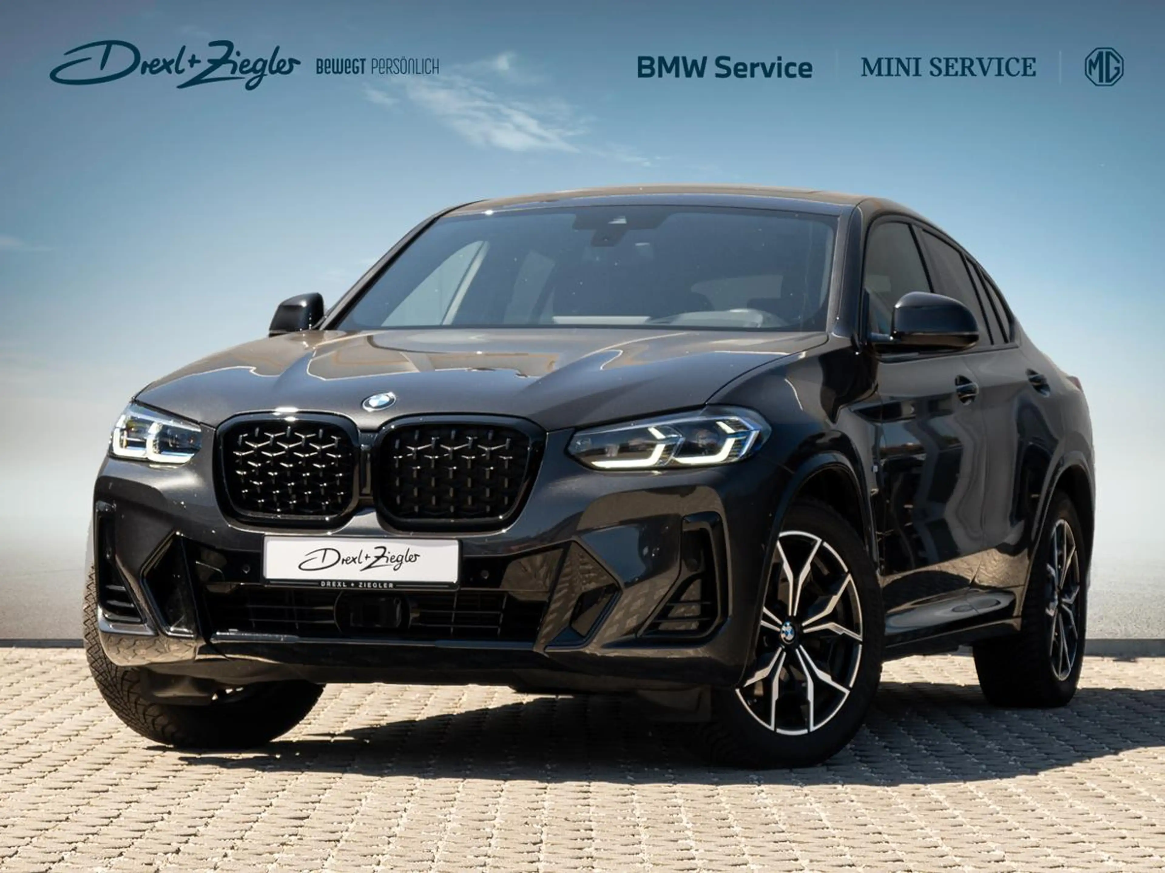 BMW X4 xDrive20d M-Sport StdHz AHK PANO ACC Laser HuD
