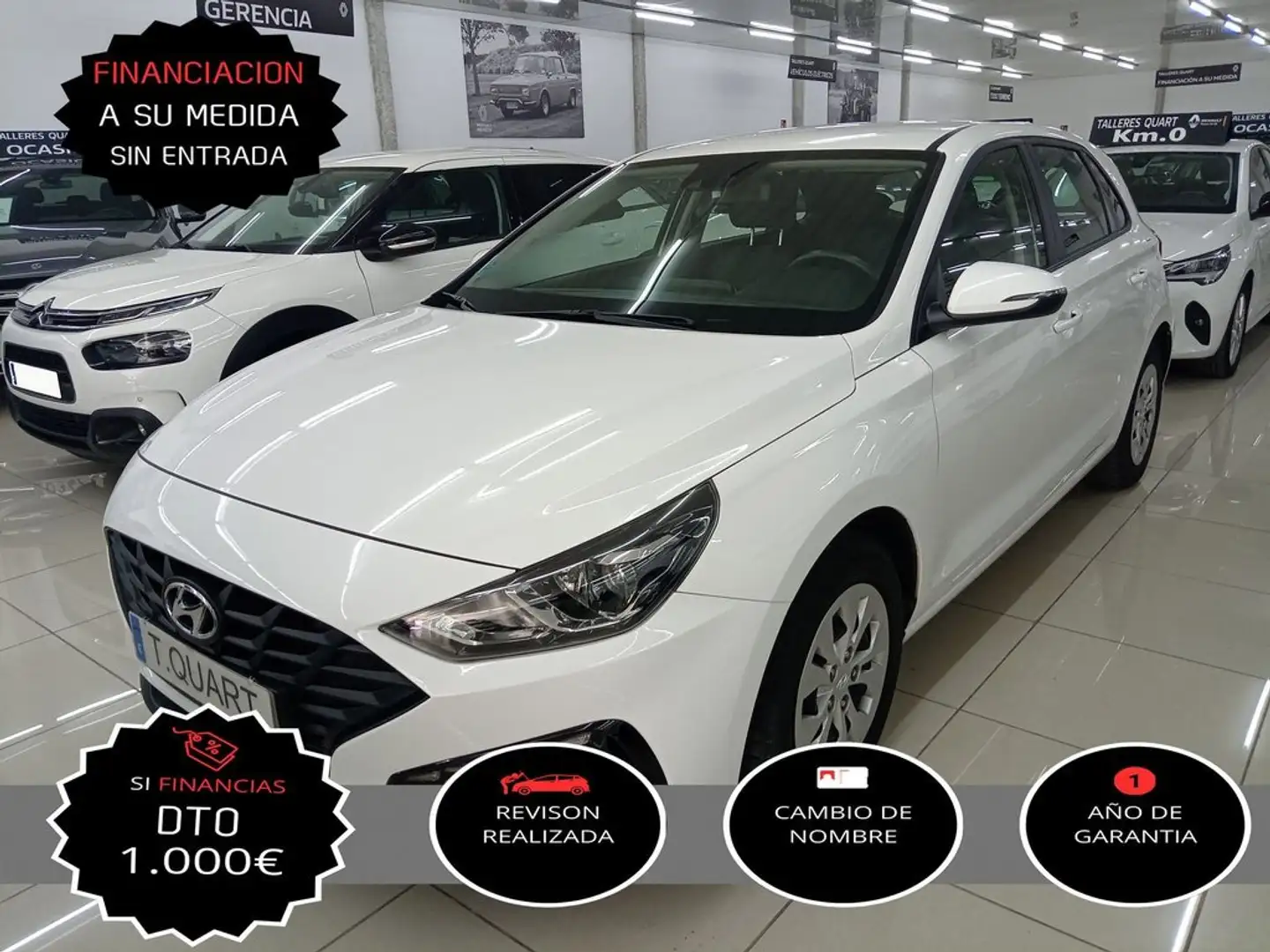 Hyundai i30 1.5 DPI Essence 110 Blanco - 1