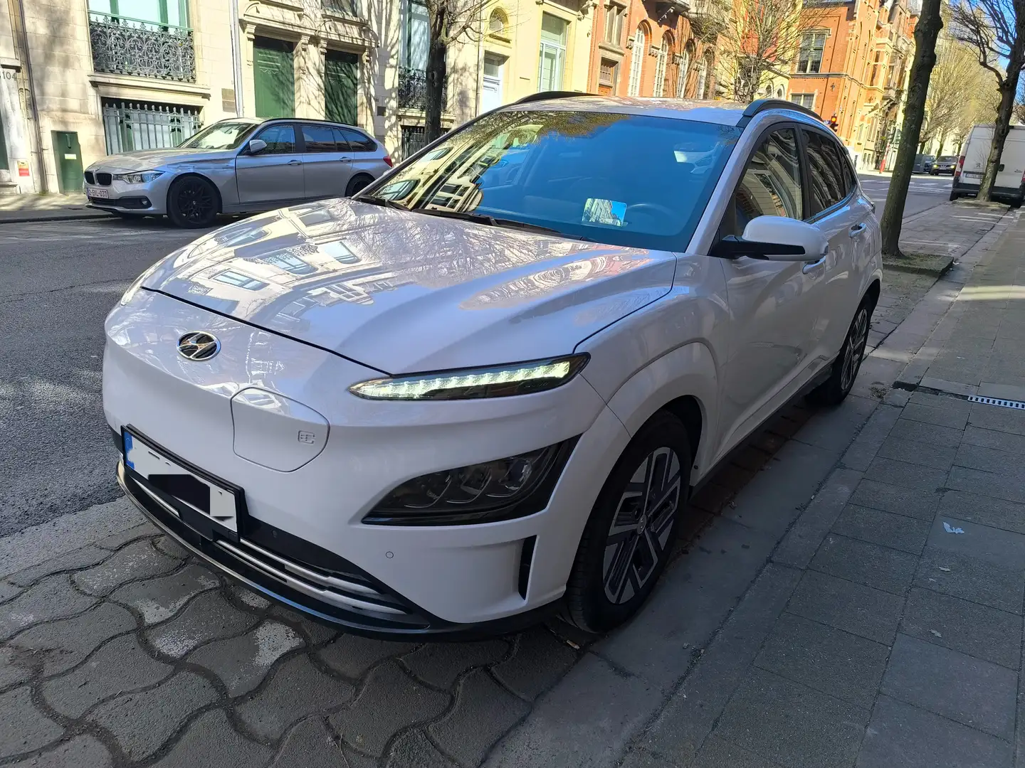 Hyundai KONA Electric 65 Kw/h Wit - 1