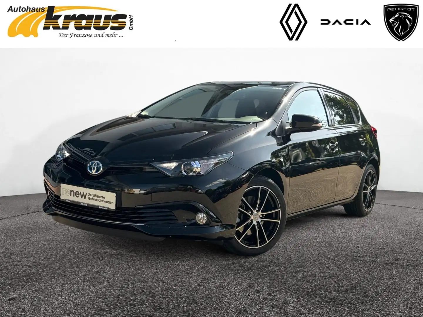 Toyota Auris 1.8 Hybrid Team D Automatik KAM NAVI DAB Schwarz - 1