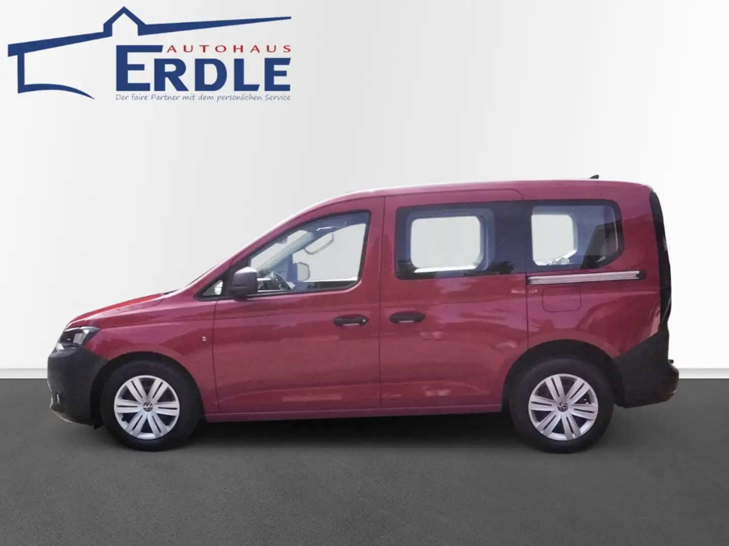 Volkswagen Caddy Kombi 1.5 TSI *AHK *2 x Schiebe *Klima *SHZ *Nebel Rot - 2