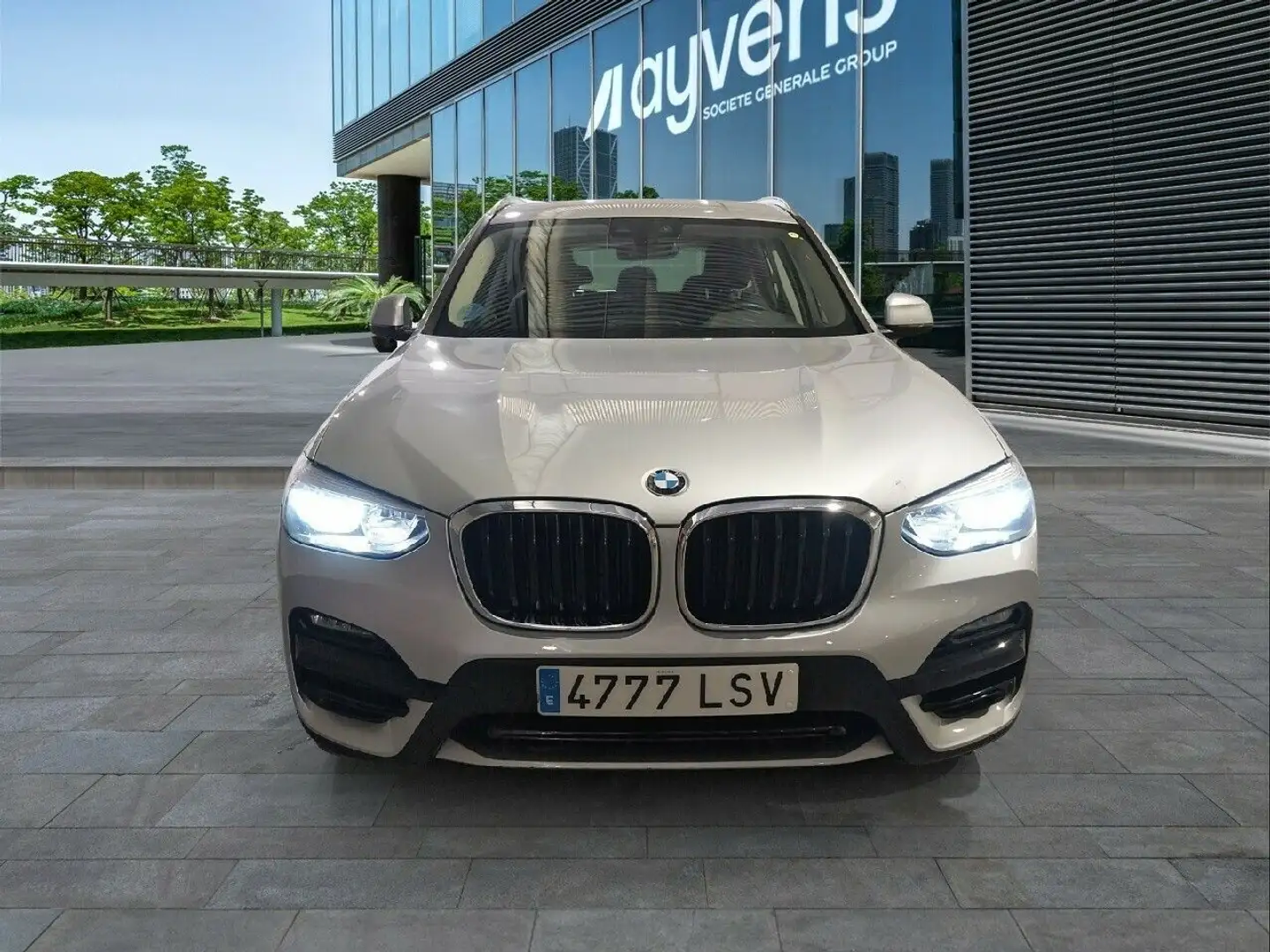 BMW X3 sDrive 18dA Argent - 2