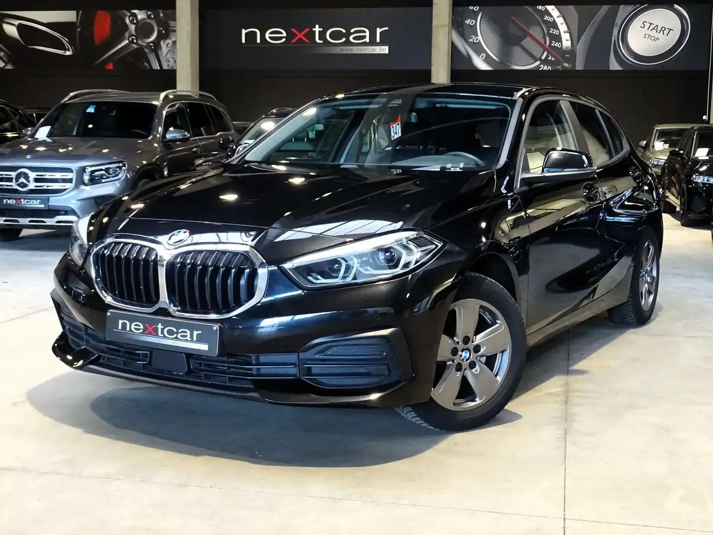 BMW 116 d Hatch New *LED-NAVI PRO-VIRTUAL-PARKING-EURO6d* Noir - 1