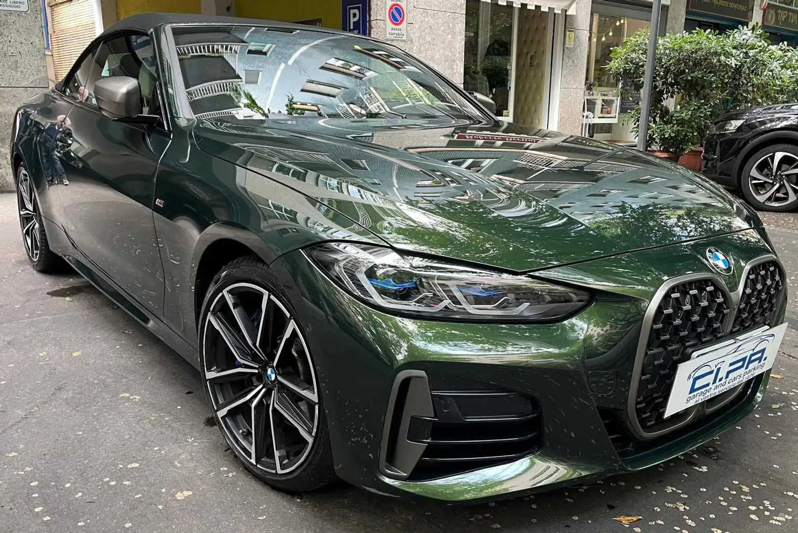 BMW 440 M440i Cabrio mhev 48V xdrive auto Зелений - 2