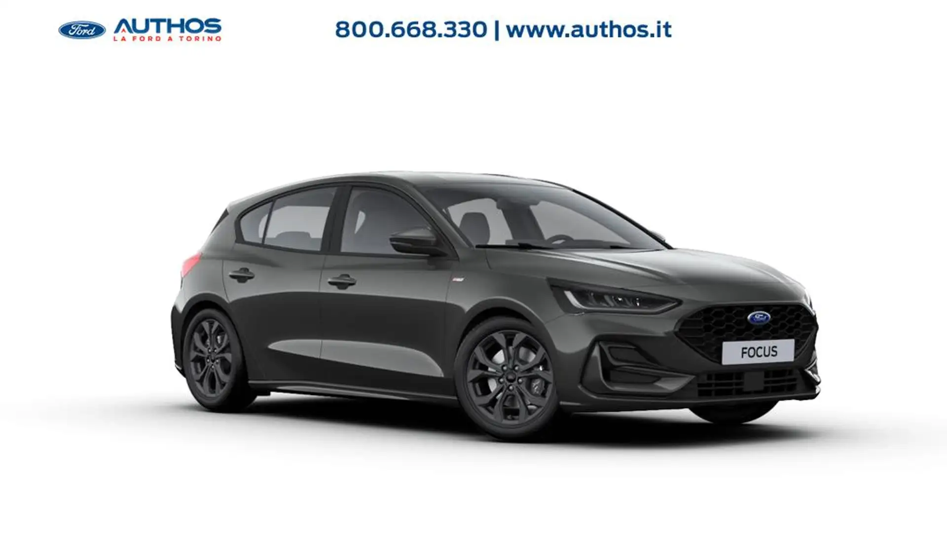 Ford Focus 1.0 ecoboost hybrid ST-Line 125cv Grigio - 1