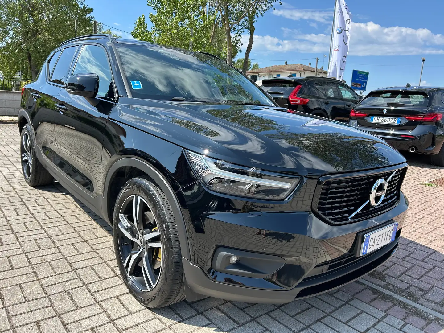 Volvo XC40 XC40 2.0 d4 R-design awd geartronic my20 Nero - 2