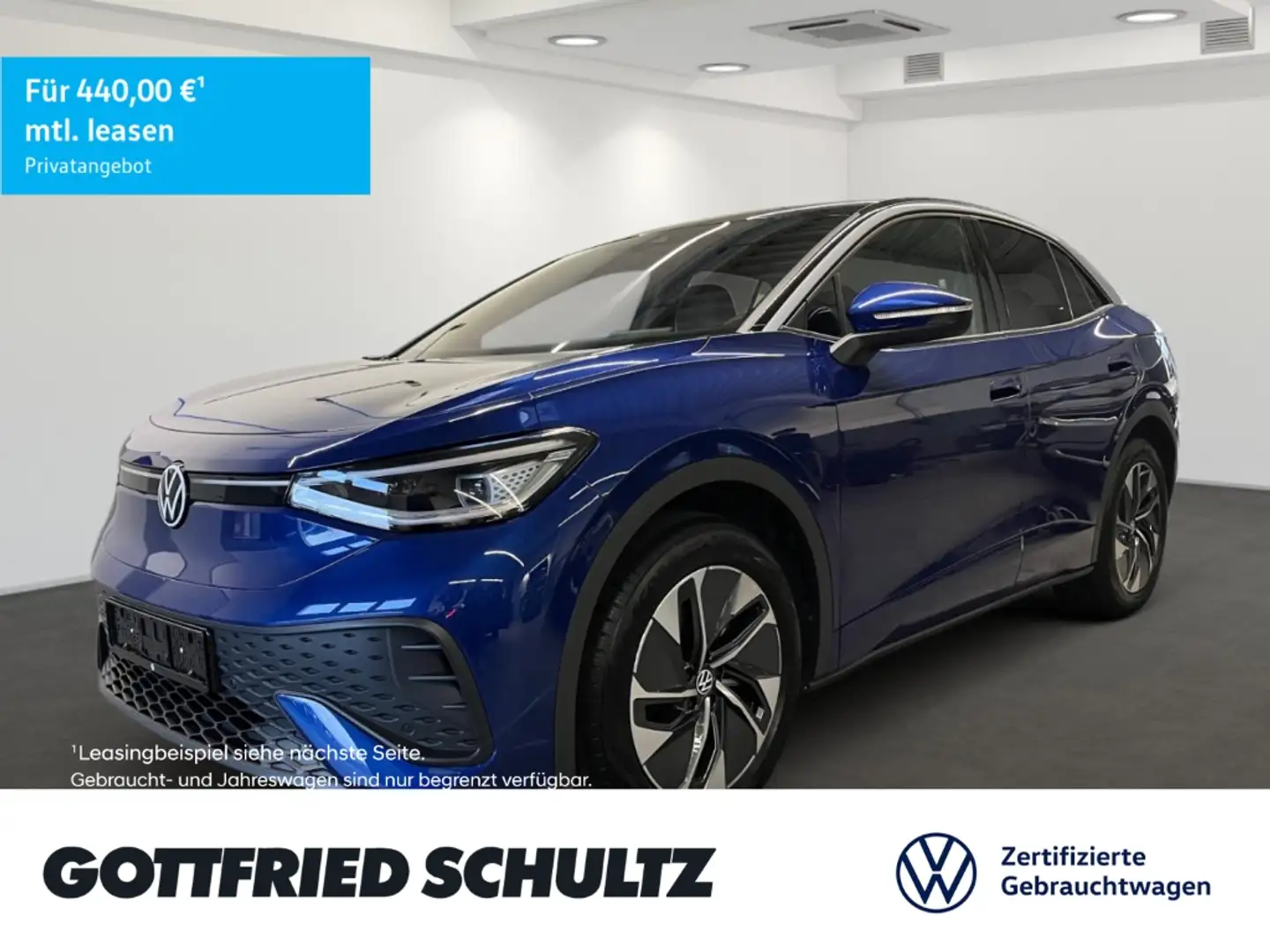 Volkswagen ID.4 Pro 210 kW Navi Sitzheizung AHK Leichtmetallräder Blau - 1