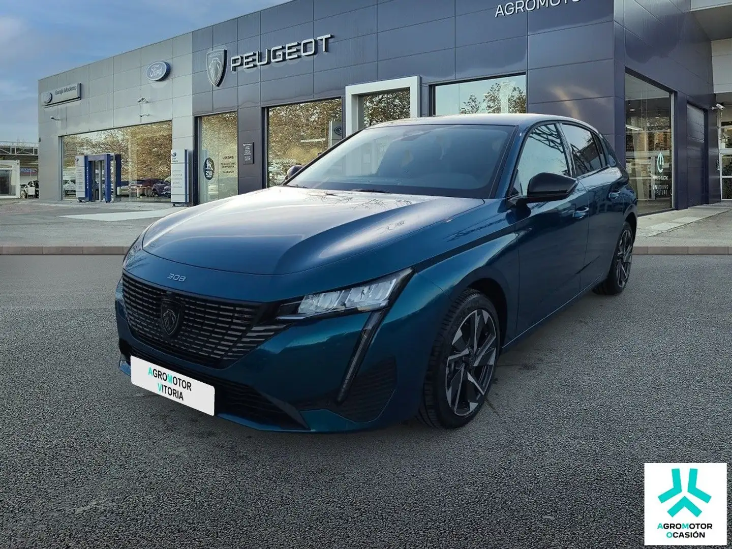 Peugeot 308 5P Allure Hybrid MHEV 145 e-DCS6 Azul - 1