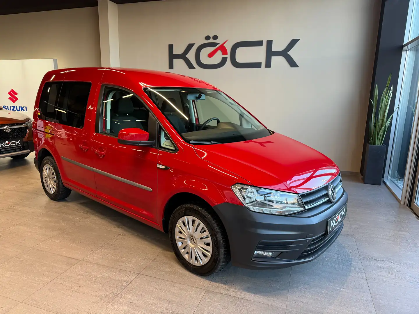 Volkswagen Caddy Trendline BMT Rot - 1