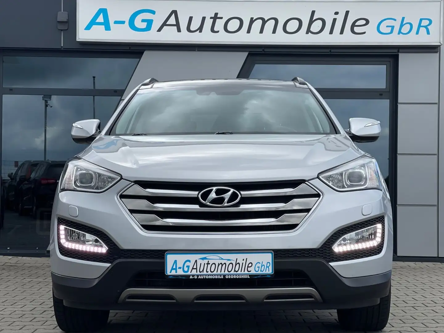 Hyundai SANTA FE Premium 4WD-Panorama-Kamera-19"LM Plateado - 2