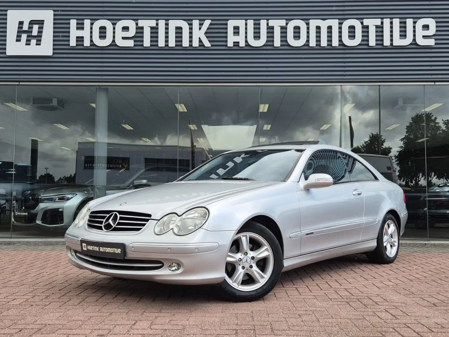 Mercedes-Benz CLK 200 Coupé K. Elegance | Nieuwstaat | Youngtimer | Schu Gris - 1
