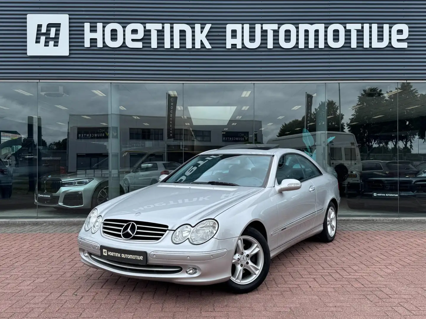 Mercedes-Benz CLK 200 Coupé K. Elegance | Nieuwstaat | Youngtimer | Schu Grijs - 1