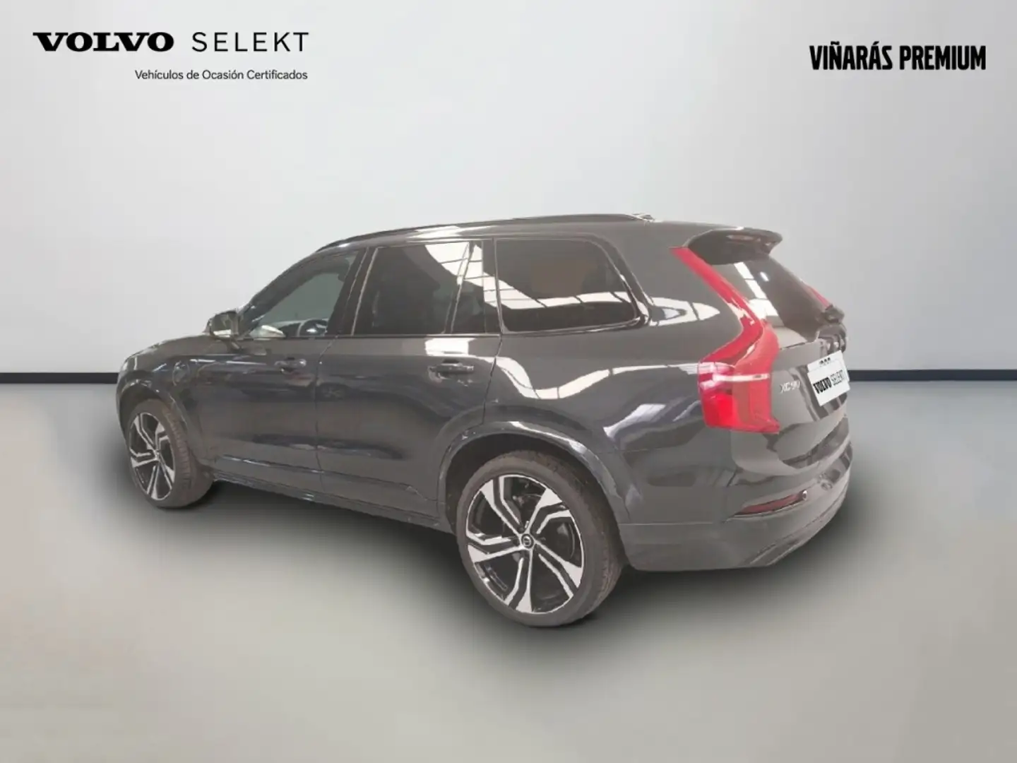 Volvo XC90 T8 Twin R-Design AWD Aut. Gris - 2