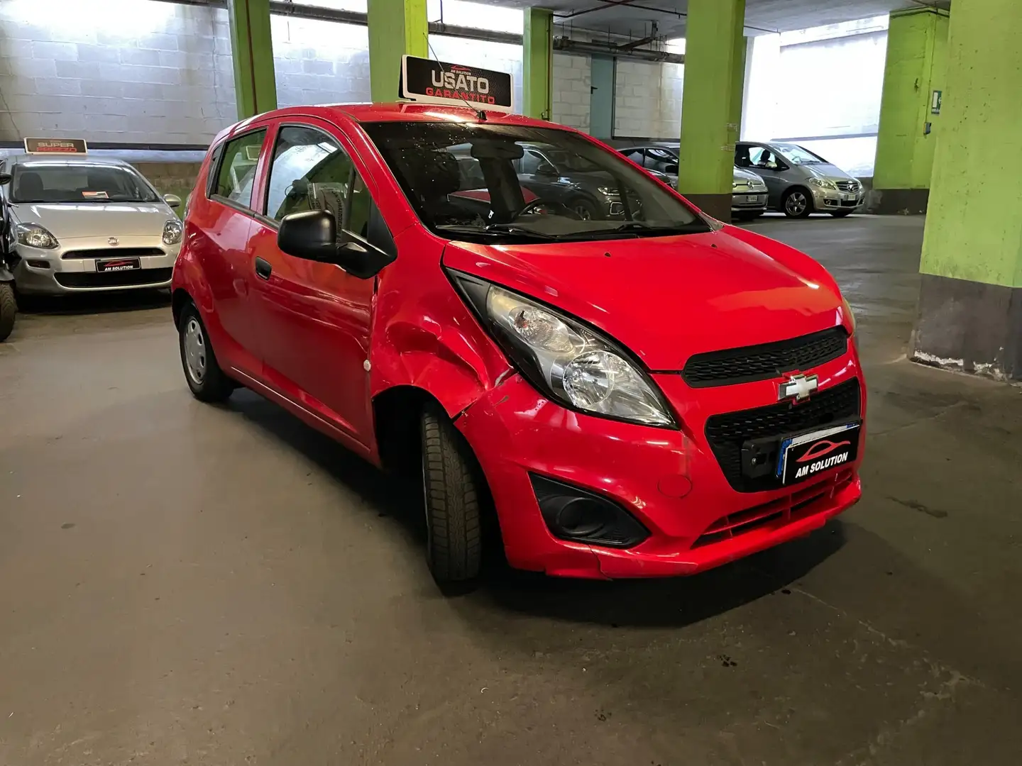 Chevrolet Spark 1.0 Neopatentati Euro 5 Rosso - 2