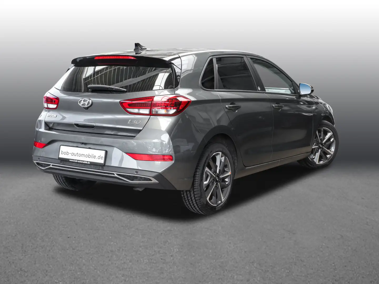 Hyundai i30 Edition 30+ M-Hybrid NAVI SHZ LED RFK PANO Gris - 2
