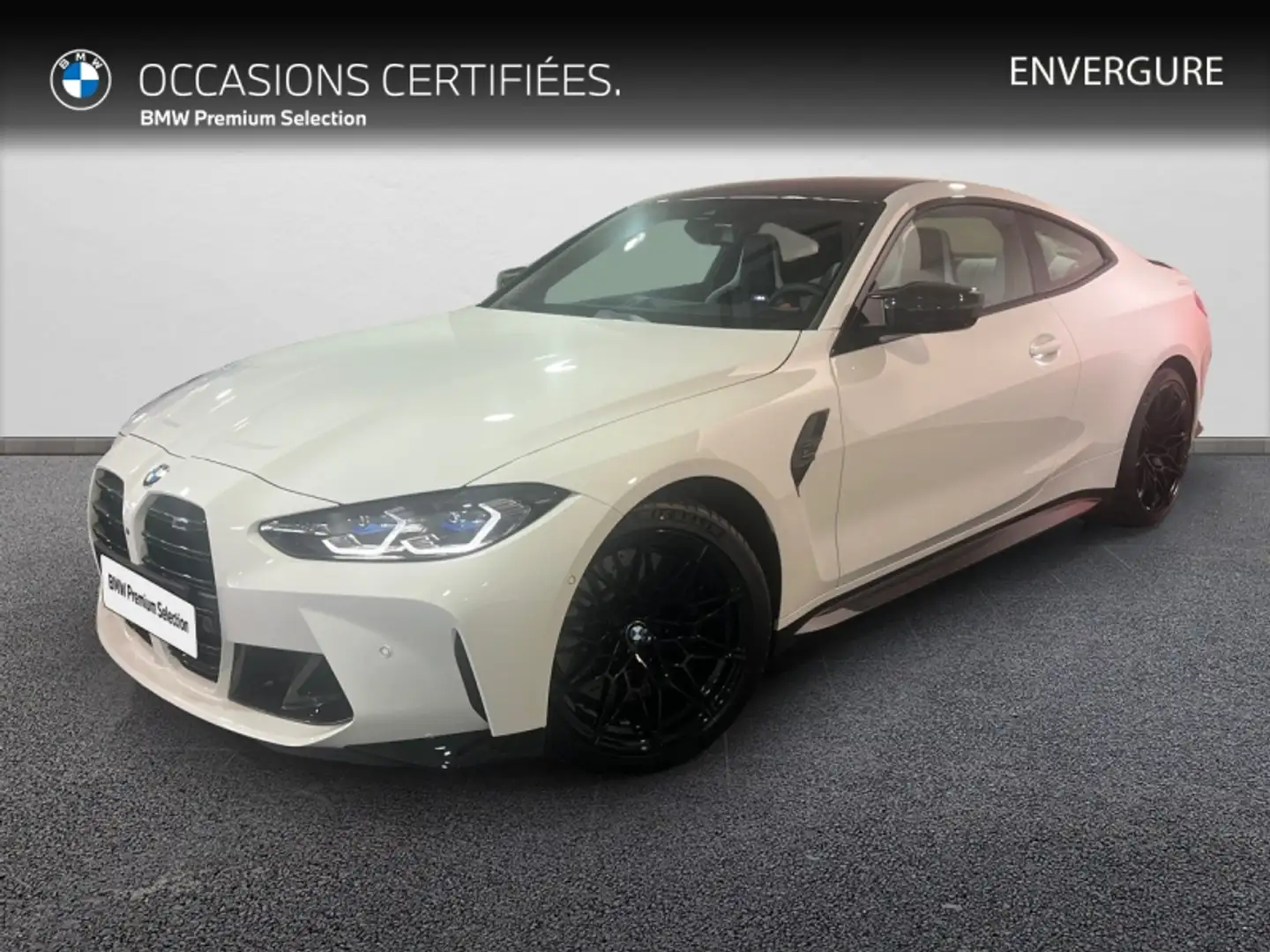 BMW M4 3.0 510ch Competition Blanc - 1