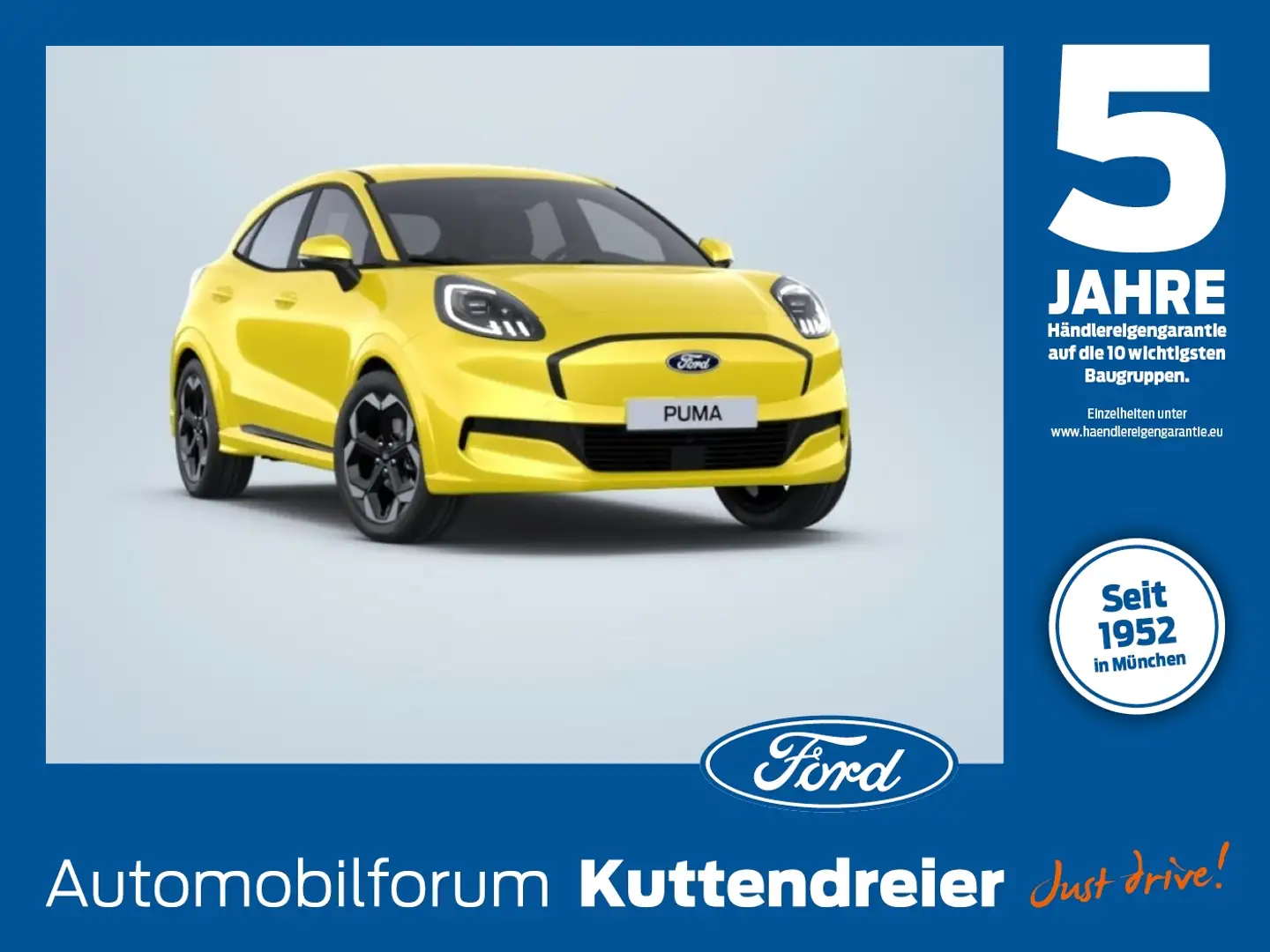 Ford Puma Gen-E FWD Premium PANO*B&O*360 Giallo - 1